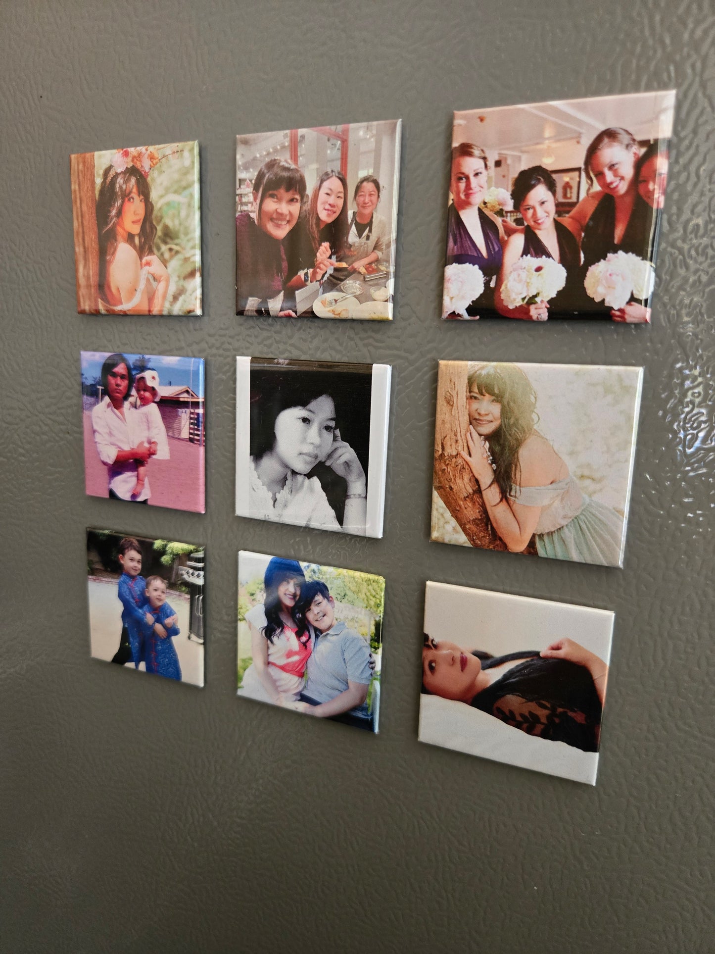 Square Magnets - (9 Piece Set)