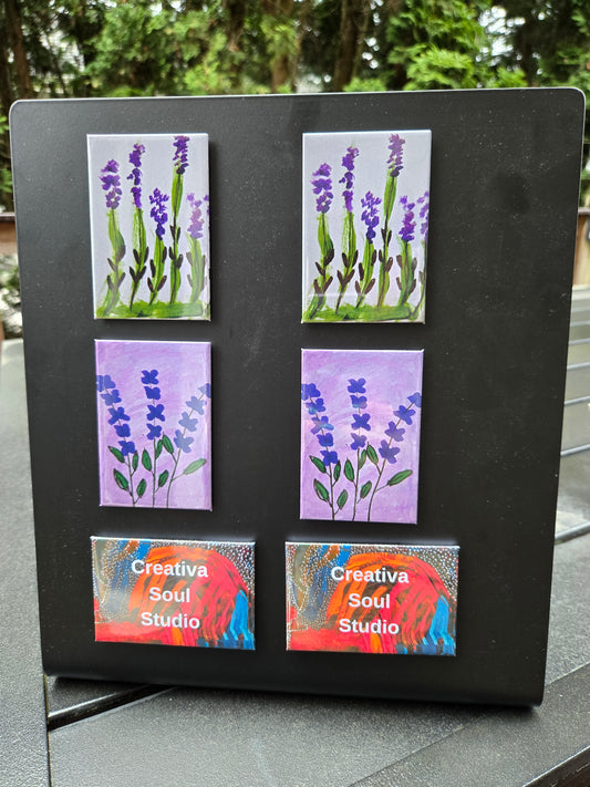 Rectangle Magnets - (6 Piece Set)